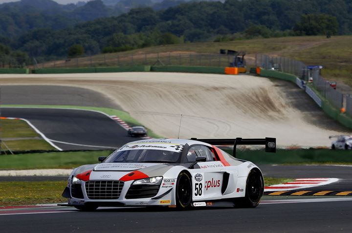 Emanuele Zonzini e Matias Russo (Audi R8 LMS-Audi Sport Italia)