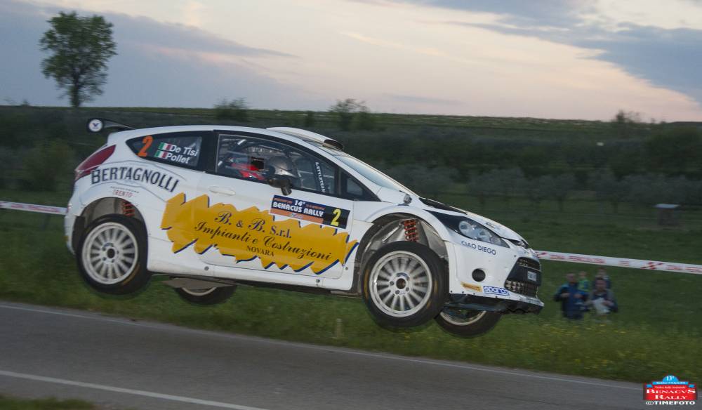 De Tisi-Pollet Vincitori 14° Benacvs Rally su Ford Fiesta RRC S2000