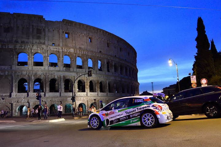 TASSONE-DE MARCO AL RALLY DI ROMA CAPITALE